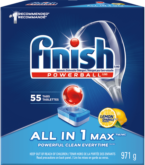 Finish® All in One Max Dishwasher Detergent
