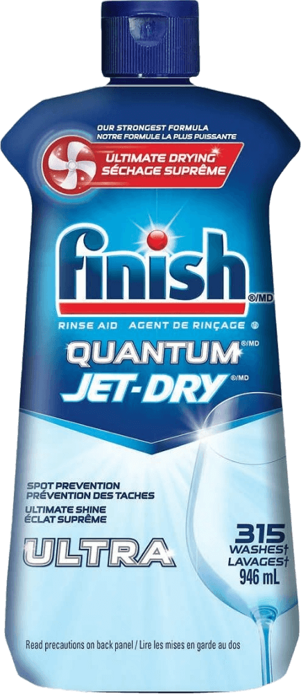 Finish® Quantum Jet Dry® Ultra Rinse Aid