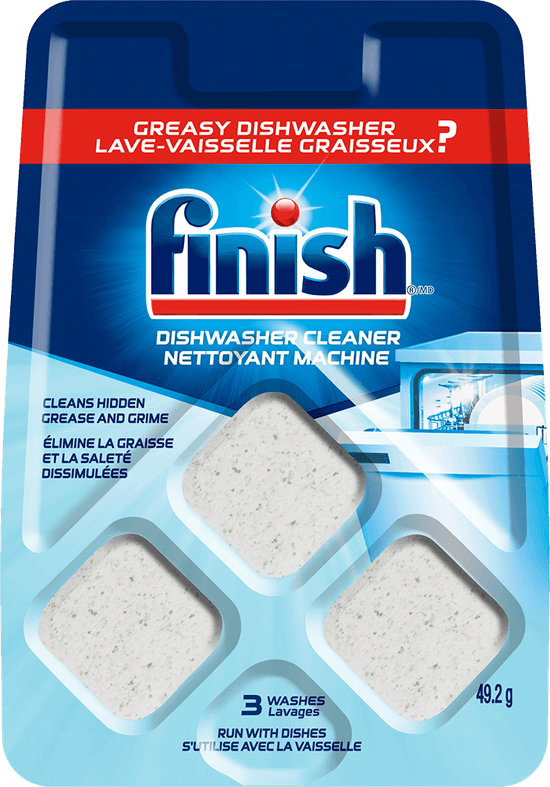 Finish In-Wash Dishwasher Cleaner 3ct