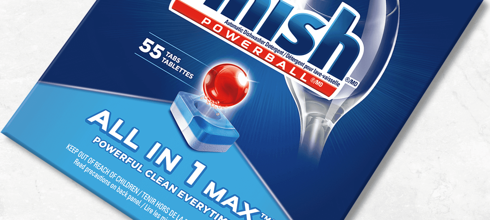 Finishᴹᴰ Tout en 1 Max Tablettes pour lave-vaisselle